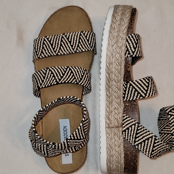 Steve Madden sandals platform cork soles - Picture 3 of 8